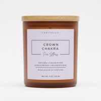Laritelle Crown Chakra Candle – Pure Stillness – 6 oz Laritelle Crown Chakra Candle – Pure Stillness – 6 oz