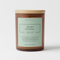 Laritelle Heart Chakra Candle – Open Heart – 6 oz Laritelle Heart Chakra Candle – Open Heart – 6 oz