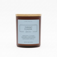 Laritelle Throat Chakra Candle – Clear Voice – 6 oz Laritelle Throat Chakra Candle – Clear Voice – 6 oz