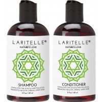 Laritelle Organic (Travel Size) Shampoo 2 oz + Conditioner 2 oz Nature's Love Laritelle Organic (Travel Size) Shampoo 2 oz + Conditioner 2 oz Nature's Love