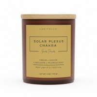 Laritelle Solar Plexus Chakra Candle – Inner Power – 6 oz